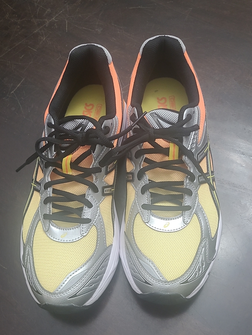 Asics Men's Lightweight Running Shoes - Yellow/Orange